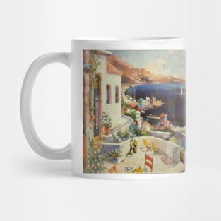 Lake oil painting Mug